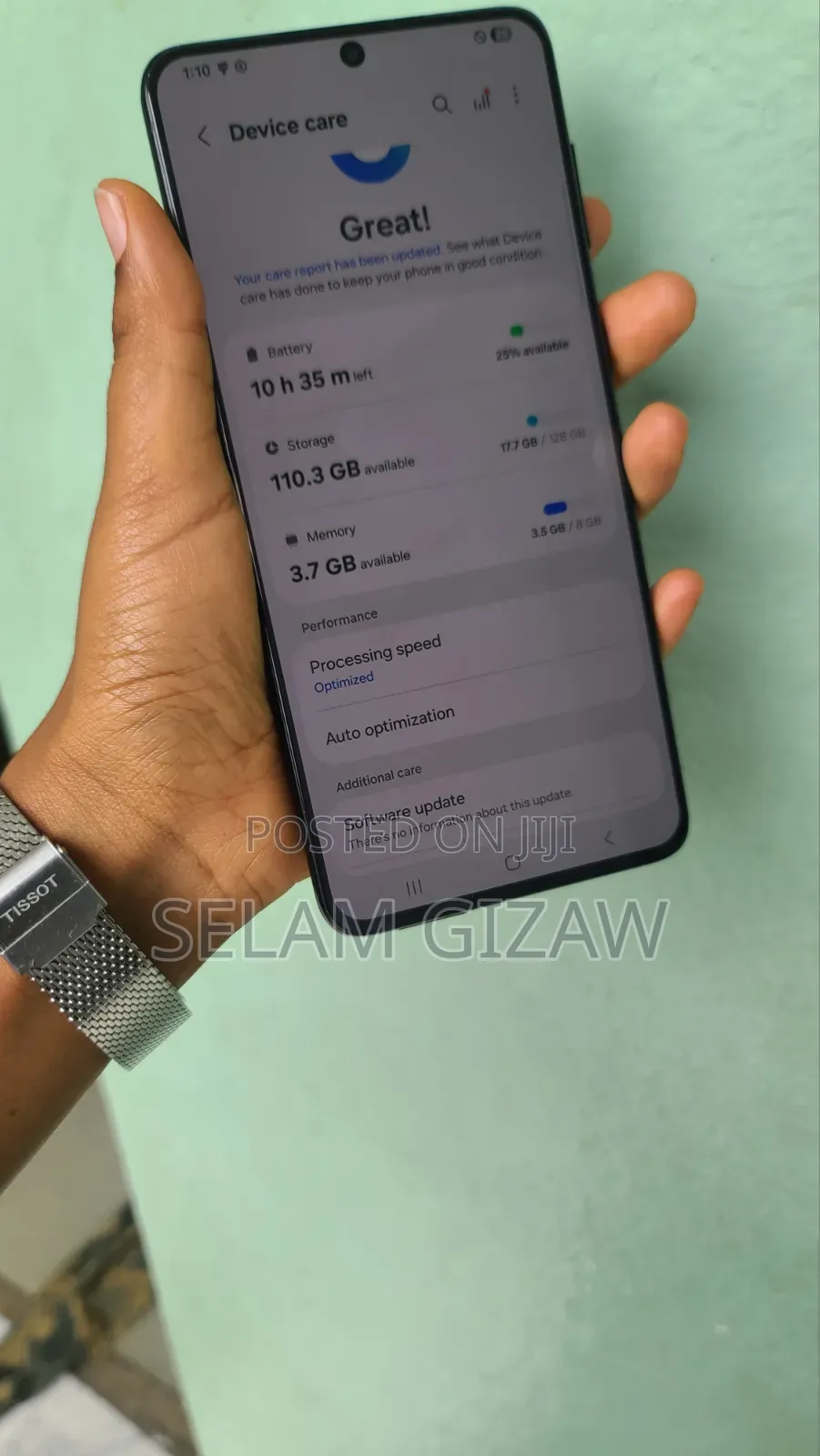 New Samsung Galaxy S21+ 5G 128 GB Black