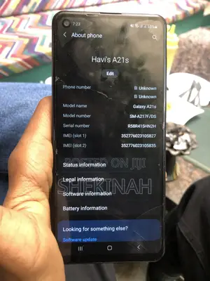 Samsung Galaxy A21s 64 GB Blue