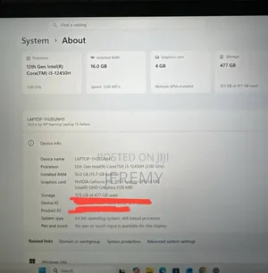 Laptop HP Victus 15 16GB Intel Core 5 SSD 512GB