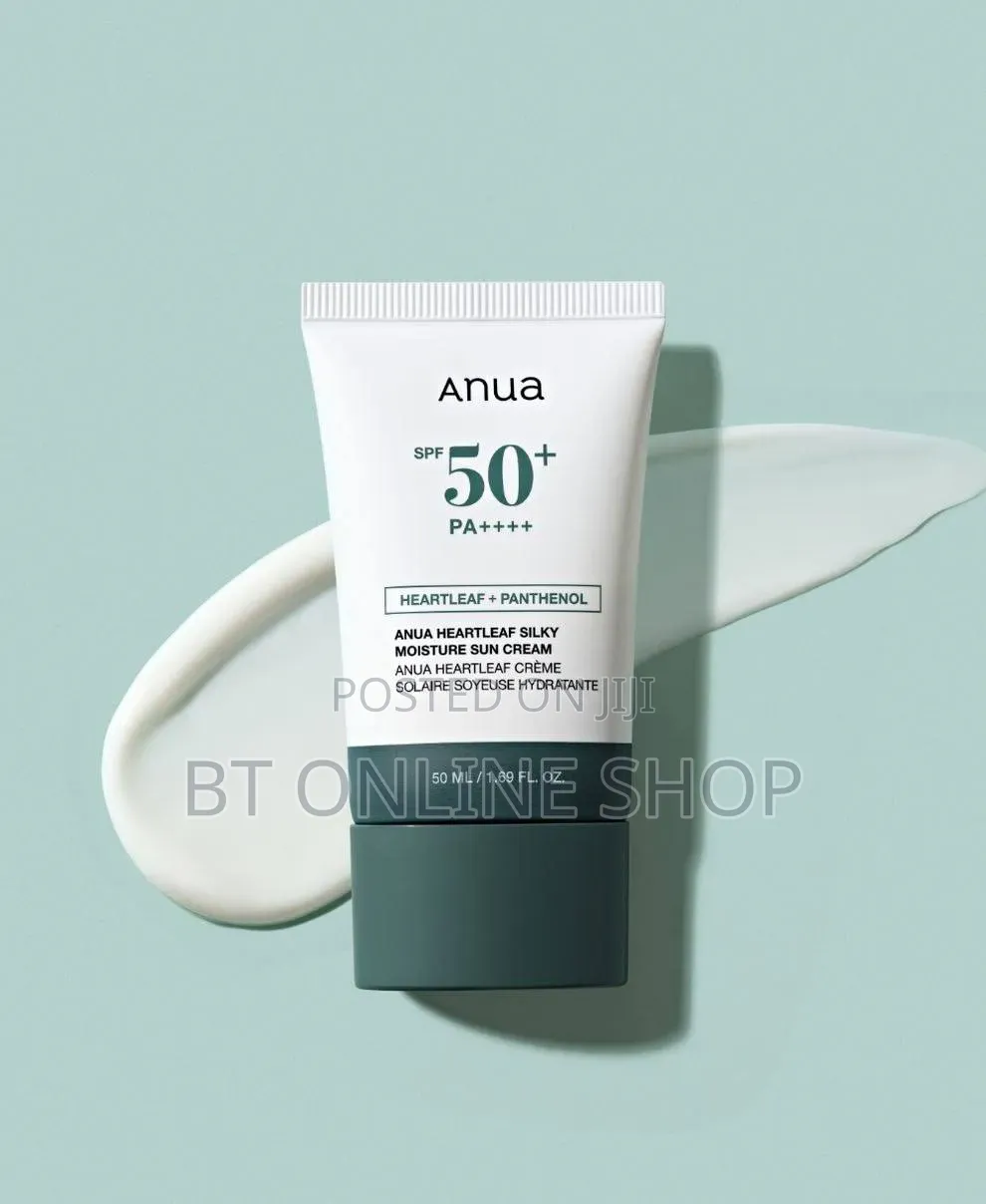 Anua Heartleaf Silky Moisture Mild Sunscreen
