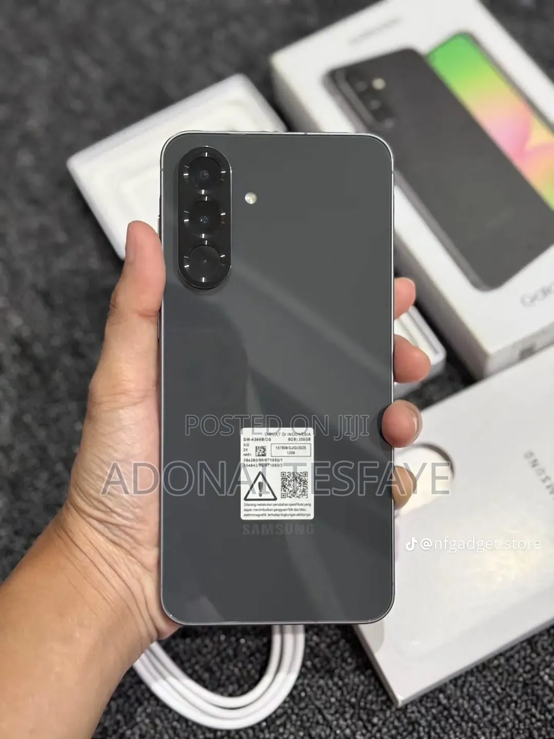 New Samsung Galaxy A56 128 GB Black
