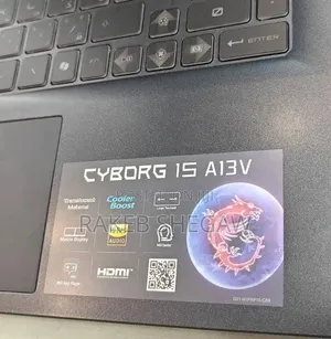 New Laptop MSI Cyborg 15 16GB Intel Core i7 SSD 1T