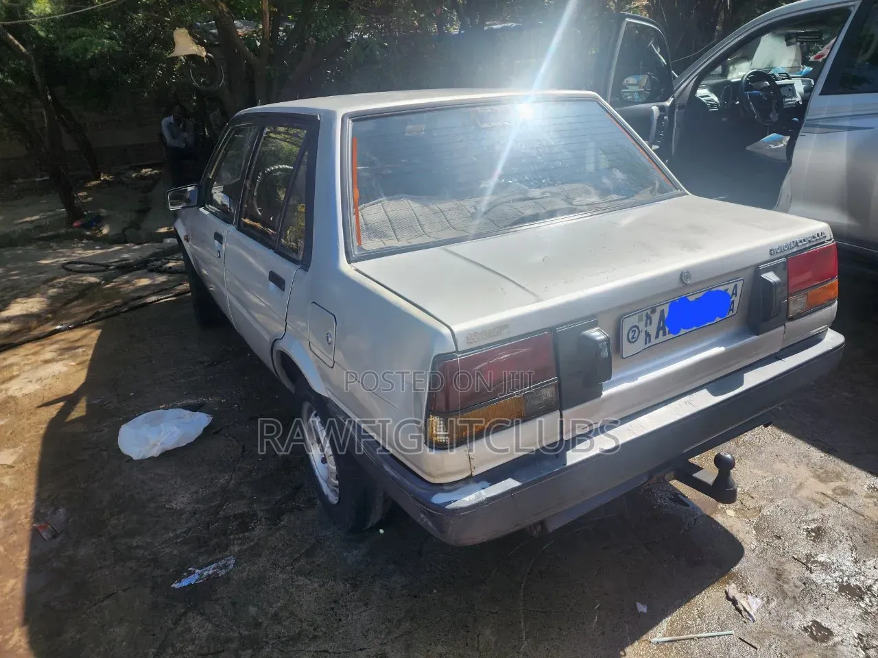 Toyota Corolla 1985 Gray