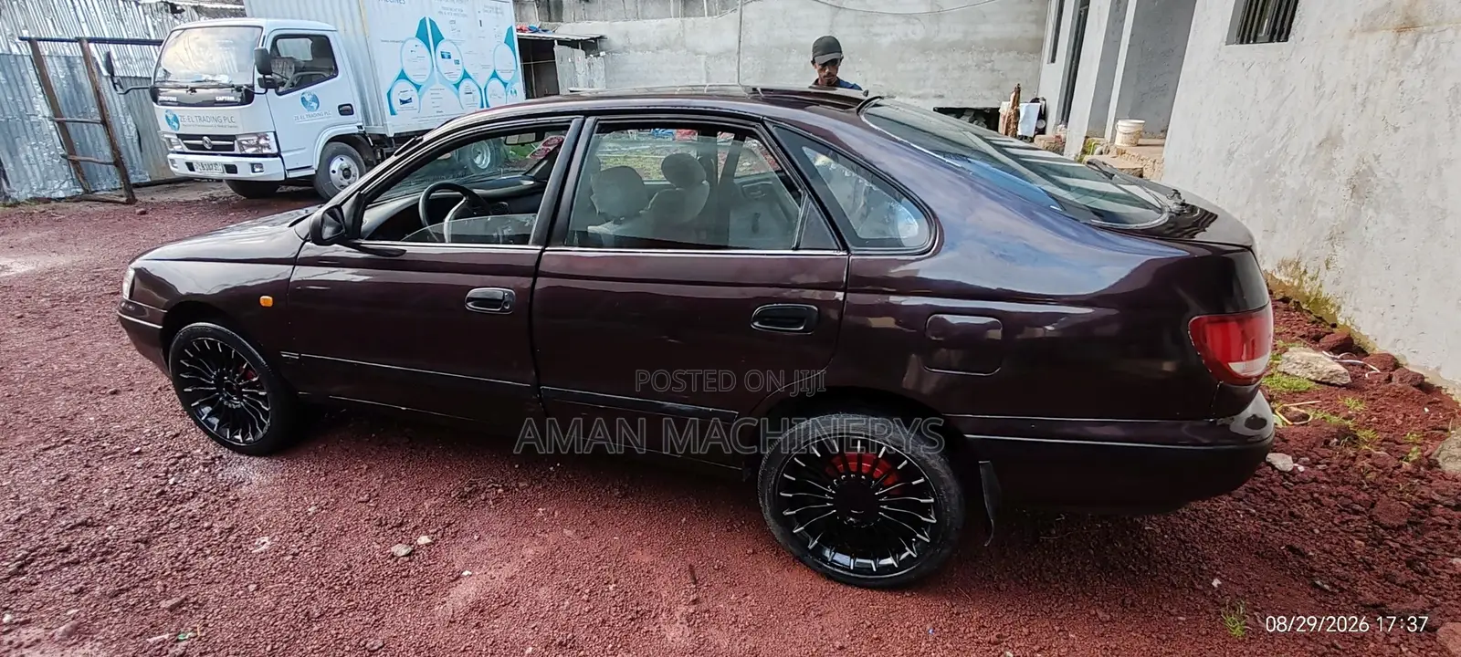 Toyota Carina E 1992 Burgundy