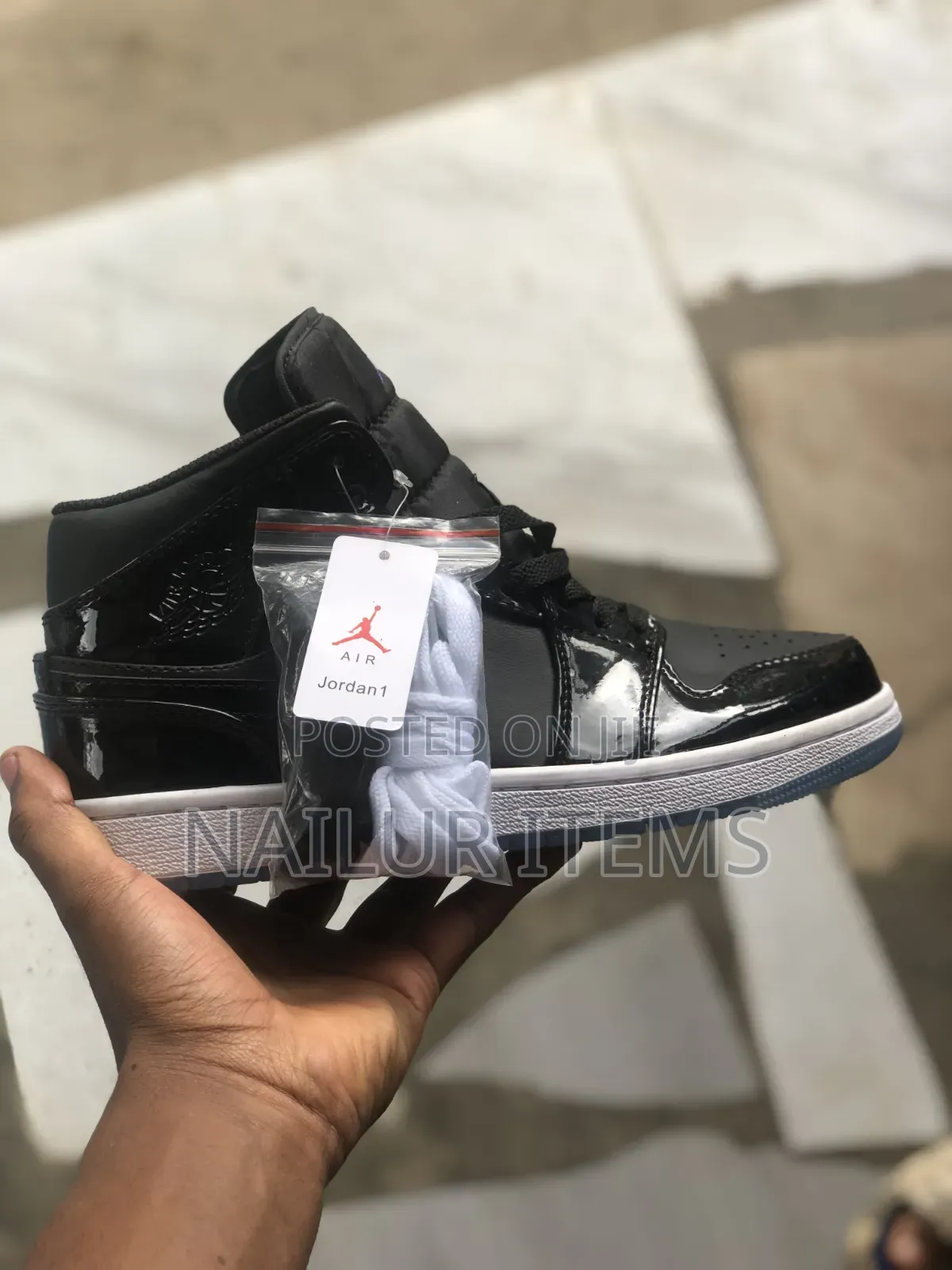 Men's Wear Jordan 1 Shiny