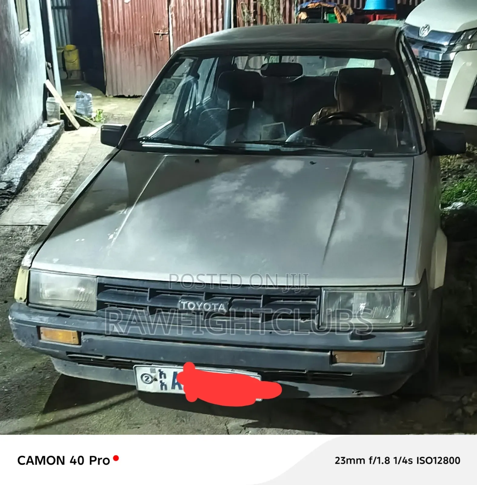 Toyota Corolla 1985 Gray