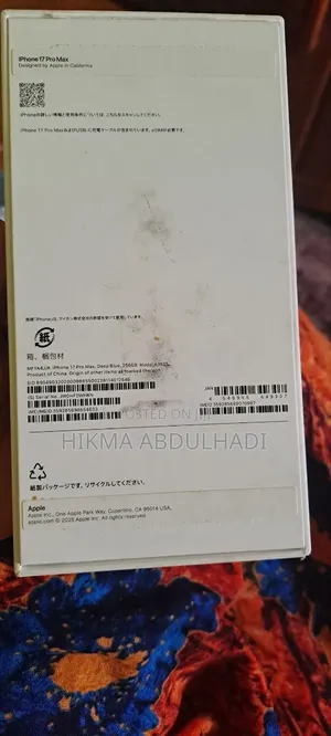 New Apple iPhone 17 Pro Max 256 GB Blue