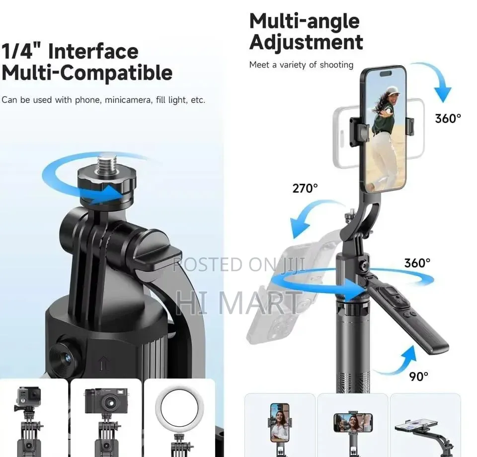 C17 Almunium Alloy Ai Face Tracking Gimbal