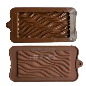 Wave Pattern Silicon Chocolate Mold