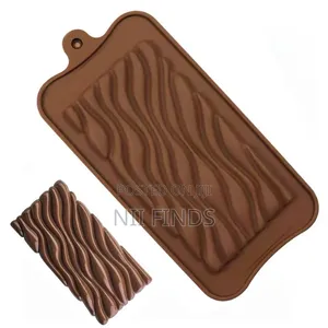 Wave Pattern Silicon Chocolate Mold