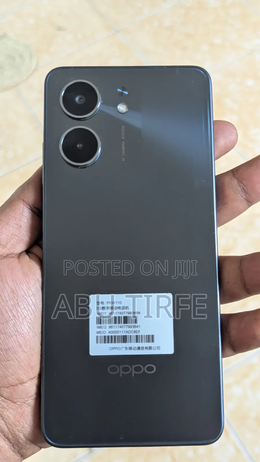 Oppo A5X 5G 128 GB Black