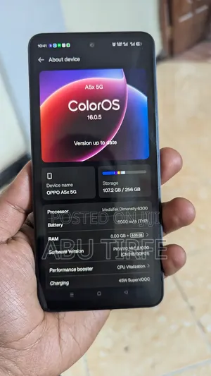 Oppo A5X 5G 128 GB Black