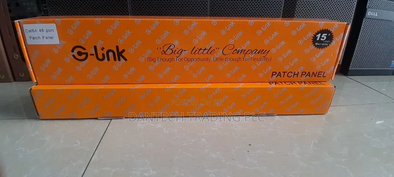 G-Link Cat6A 48-Port Patch Panel