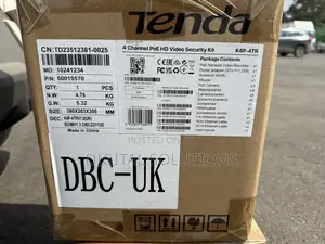 4ch Kit Tenda - IP Bullet PoE Camera