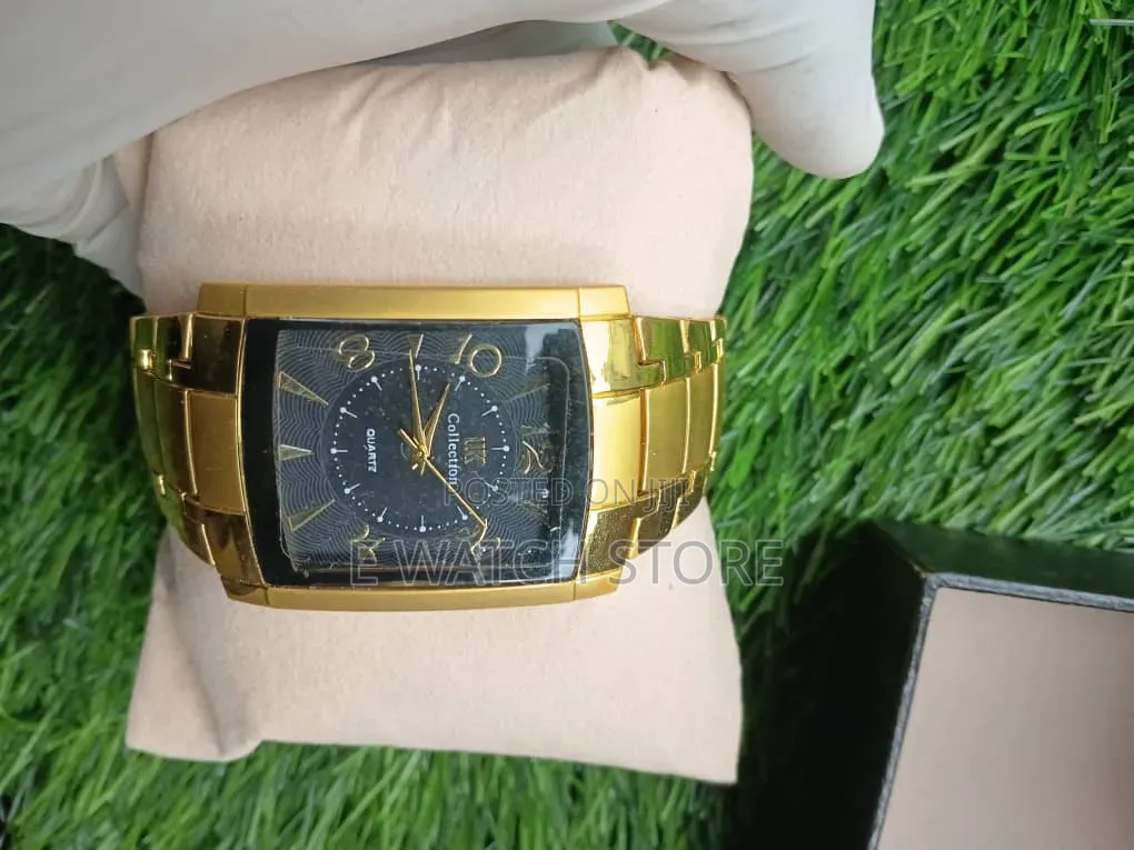 Men Watch With Box