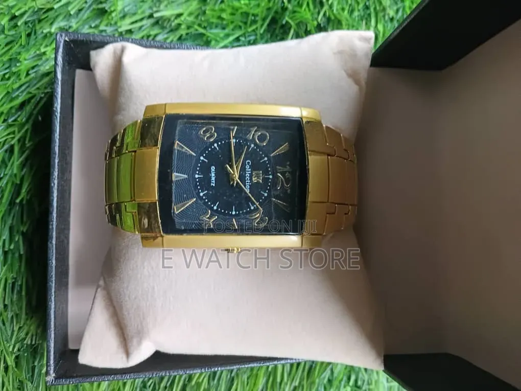 Men Watch With Box