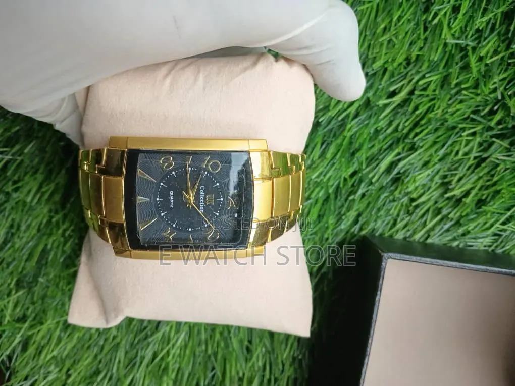Men Watch With Box