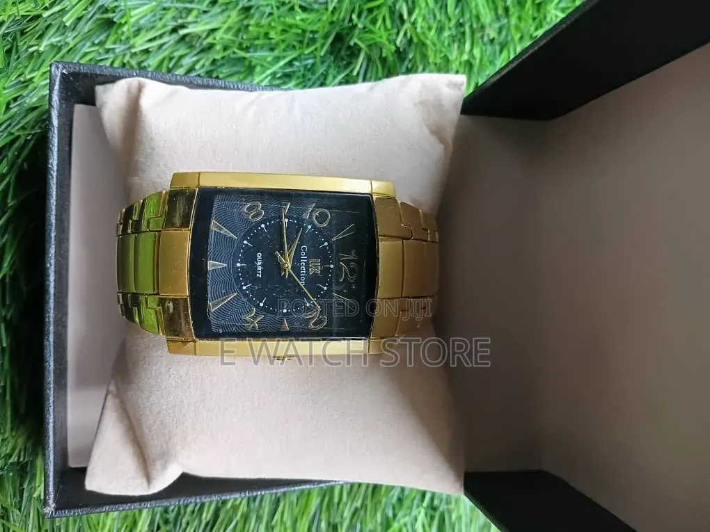Men Watch With Box