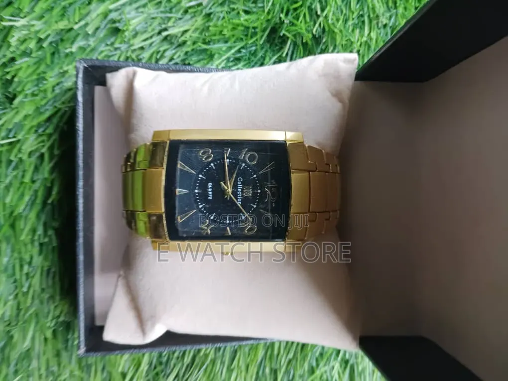 Men Watch With Box