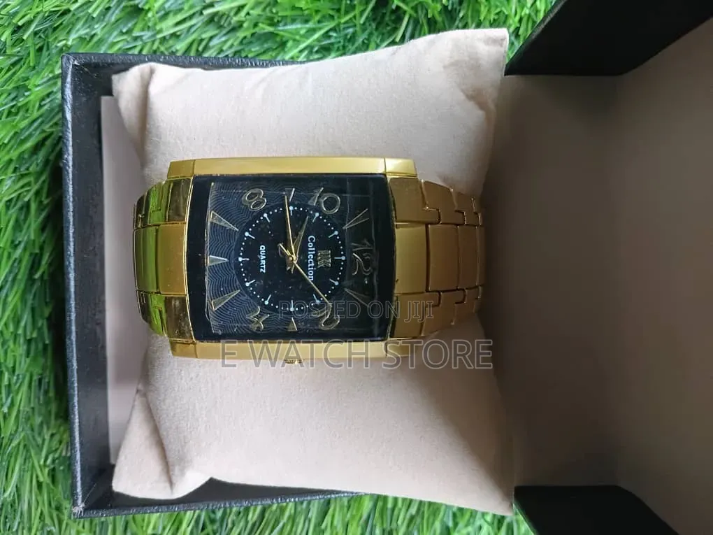 Men Watch With Box
