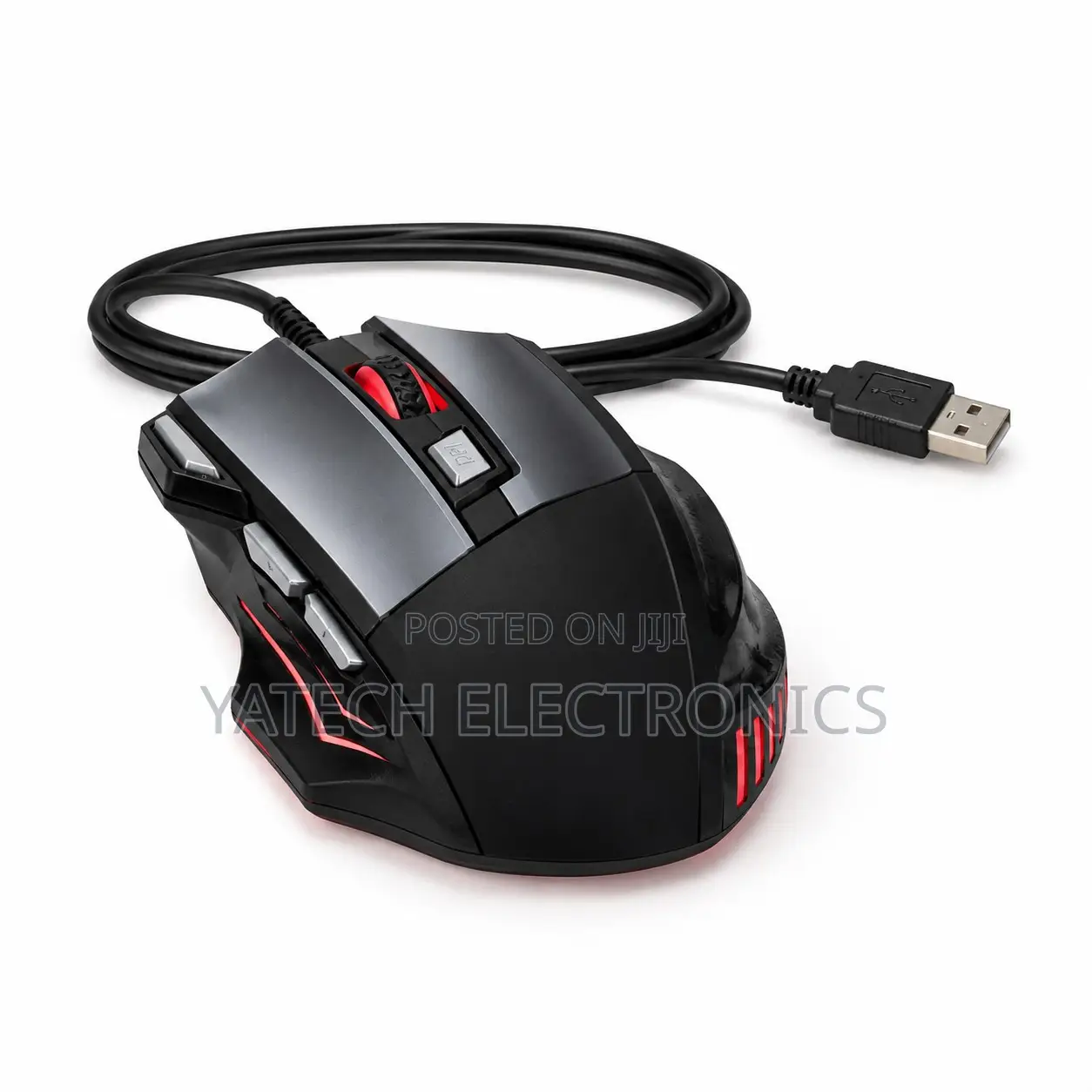 G6 Wired USB Gaming Mouse With Adjustable DPI and LED Light