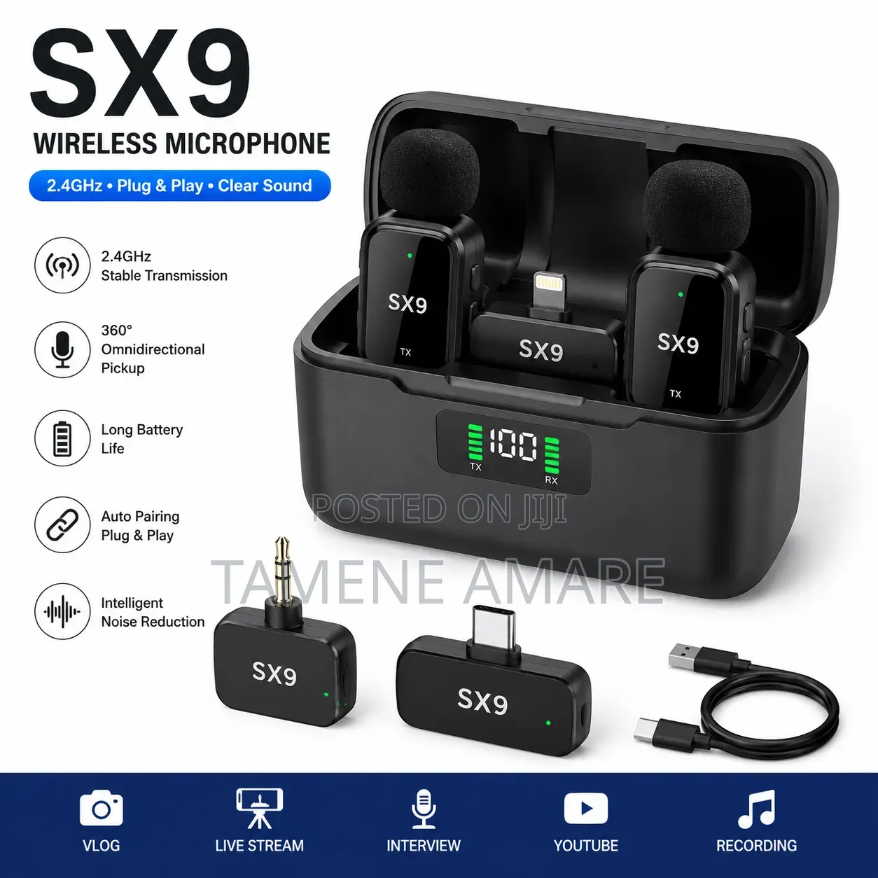 Sx9 Wireless Microphone