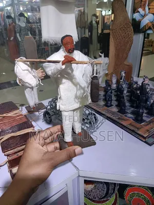 Handcrafted Ethiopian Traditional Culture Figurines