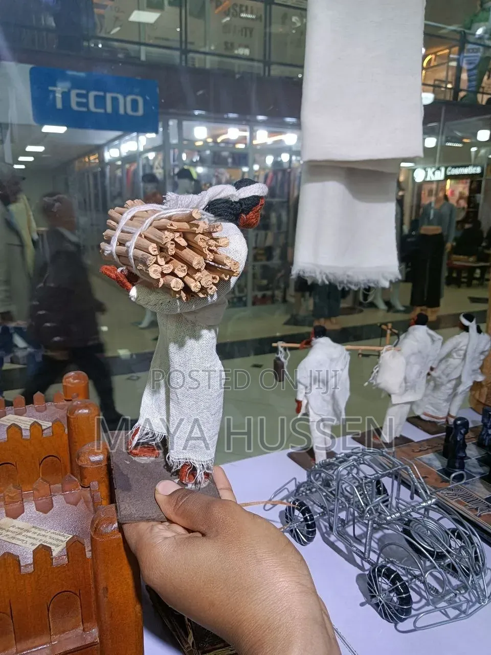 Handcrafted Ethiopian Traditional Culture Figurines