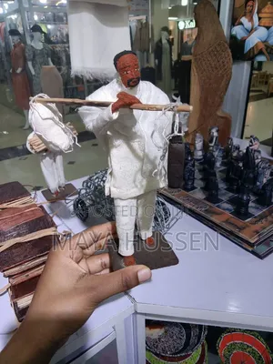 Handcrafted Ethiopian Traditional Culture Figurines