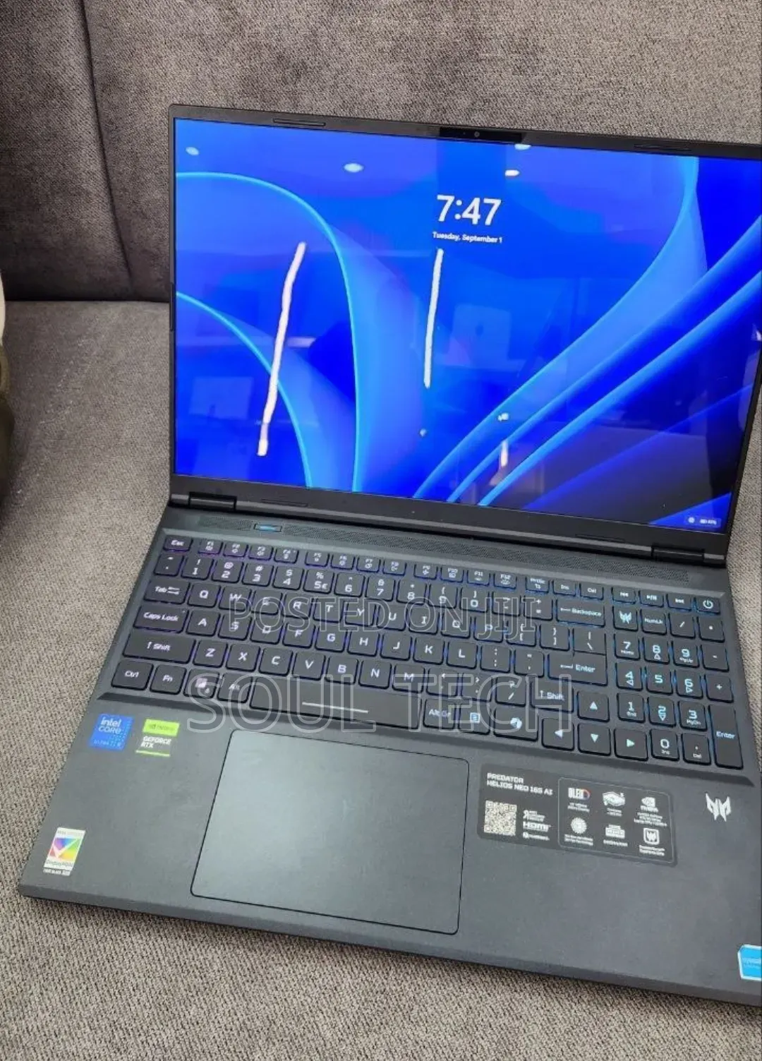 New Laptop Acer Predator Helios Neo 16 32GB Intel Core Ultra 9 SSD 1T