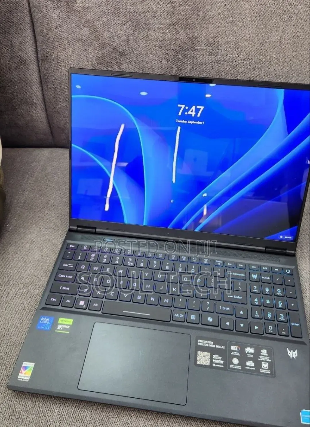 New Laptop Acer Predator Helios Neo 16 32GB Intel Core Ultra 9 SSD 1T