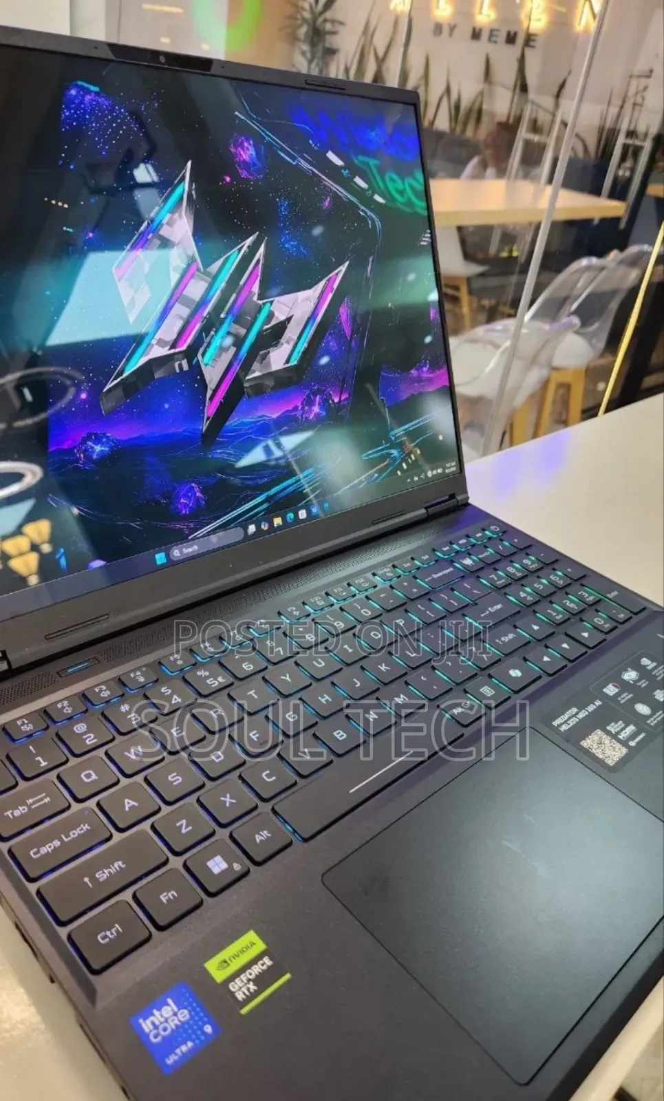 New Laptop Acer Predator Helios Neo 16 32GB Intel Core Ultra 9 SSD 1T