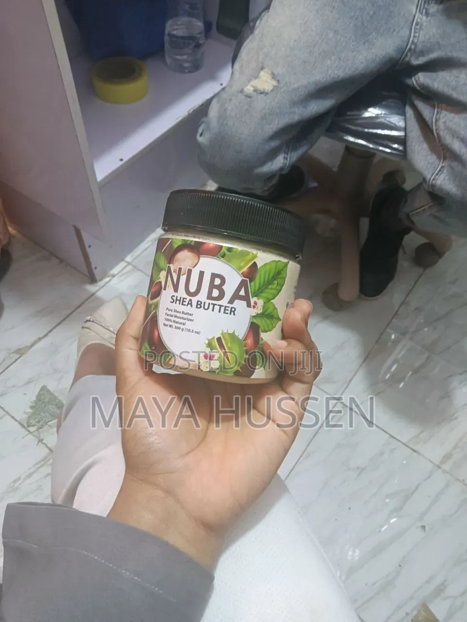 Nuba 100% Natural Pure Shea Butter (300g) - Facial & Body Moisturizer