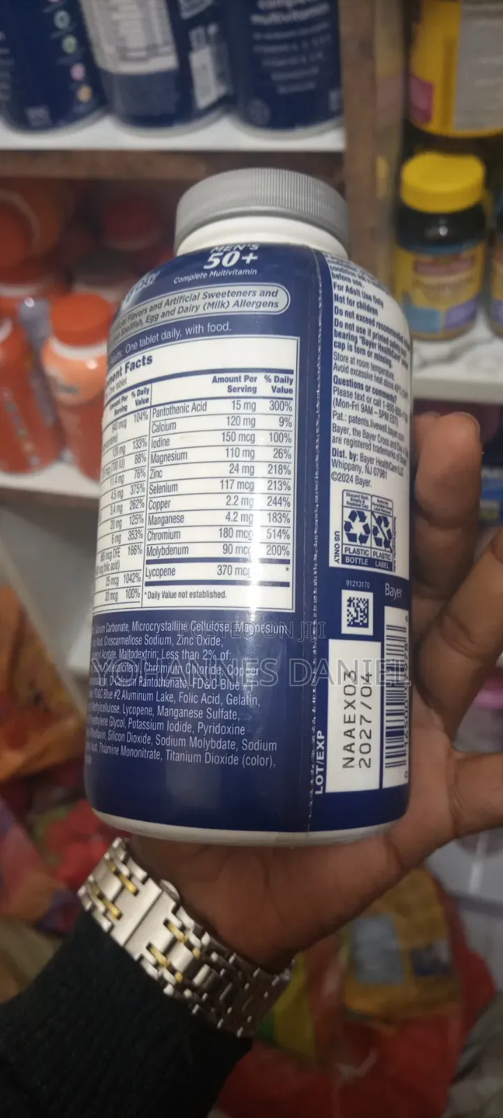 Men's 50+ Complete Multivitamin