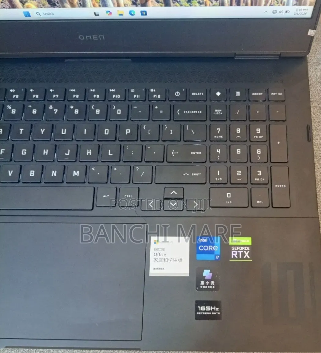 New Laptop HP Omen 16 16GB Intel Core i7 SSD 512GB