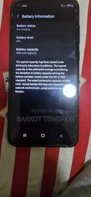 Samsung Galaxy A11 32 GB Black