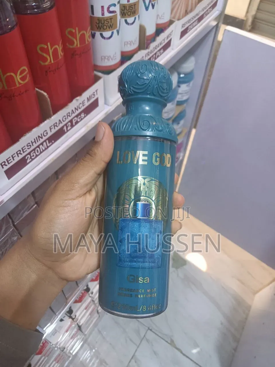 Gisa Love God Refreshing Fragrance Mist (250ml) - Premium Body Spray