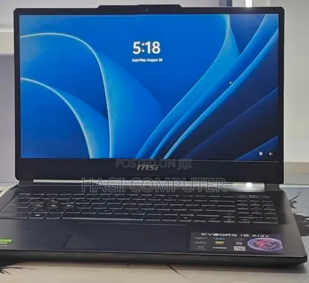 New Laptop MSI Cyborg 15 16GB Intel Core i7 SSD 1T