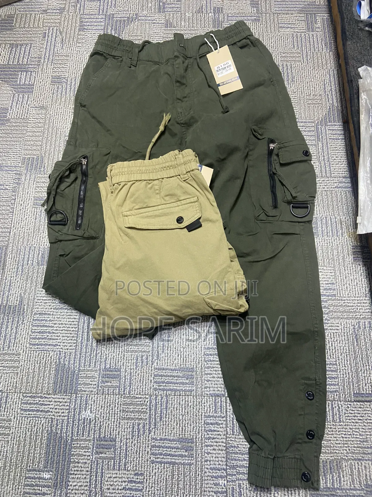 CIAOYUEN Tactical Utility Cargo Joggers