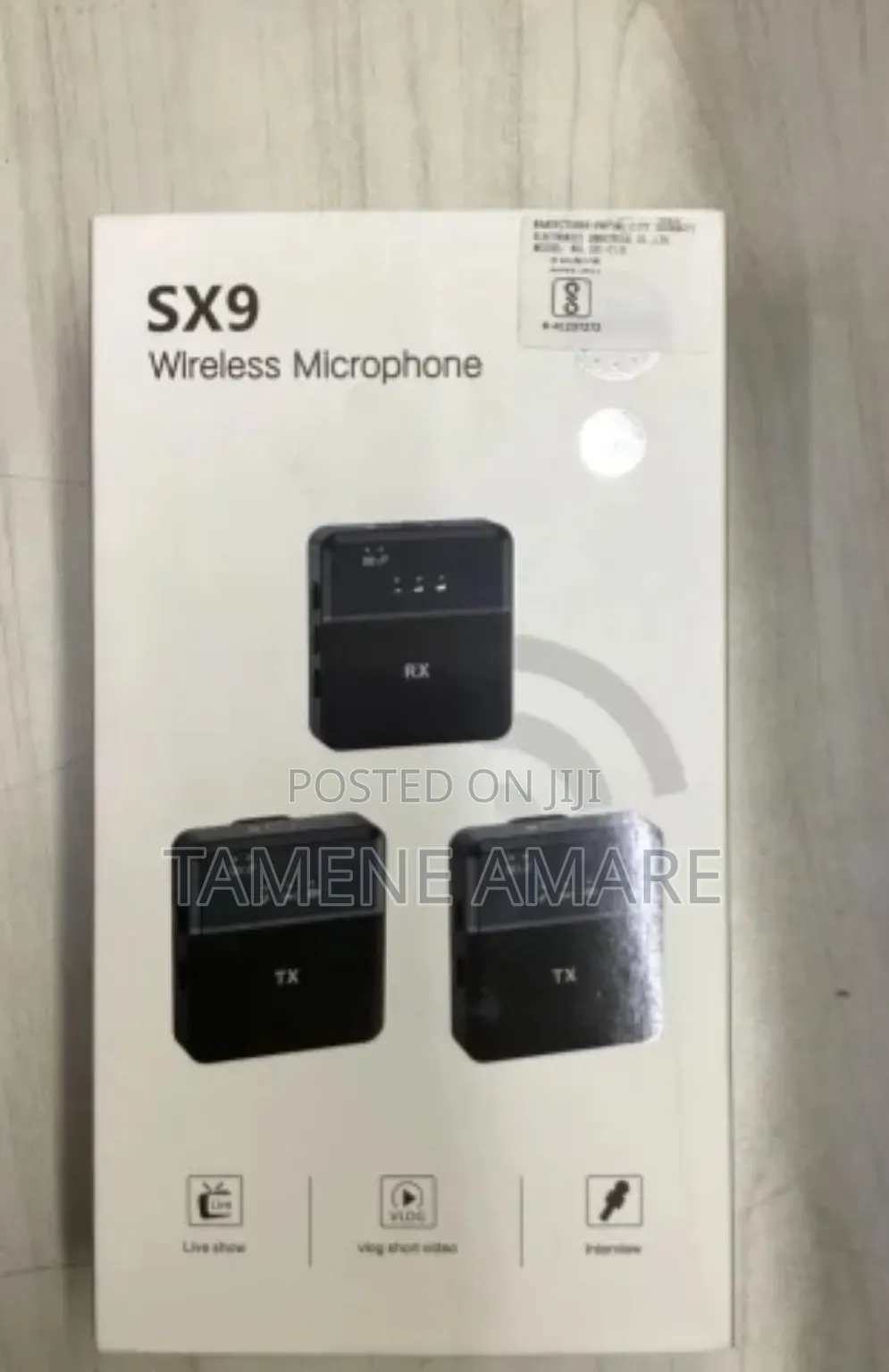 Sx9 Wireless Microphone