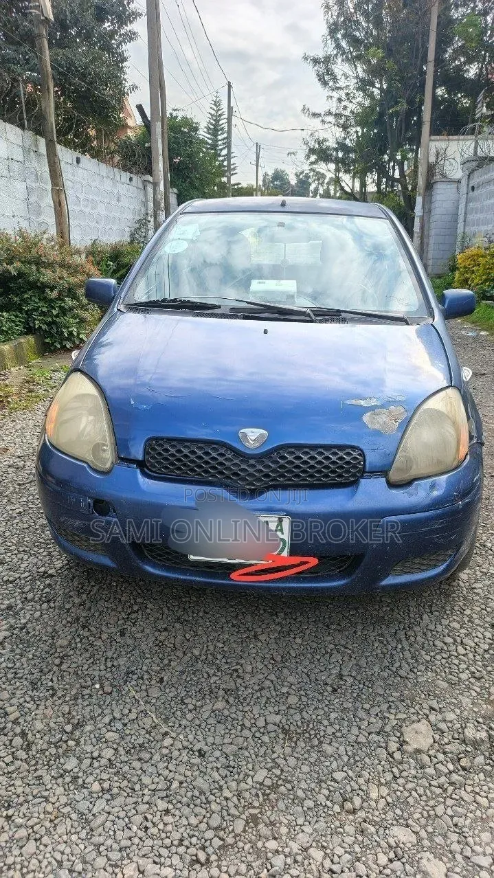 Toyota Vitz 2002 Gray
