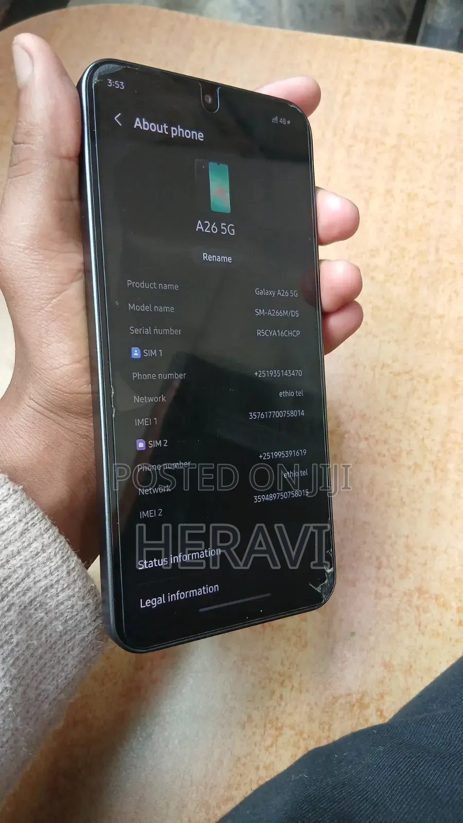 Samsung Galaxy A26 256 GB Black