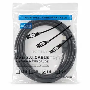 USB 2.0 Printer Cable 5M