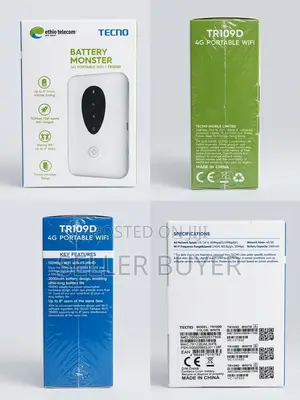 Tecno 4G Portable WiFi Router