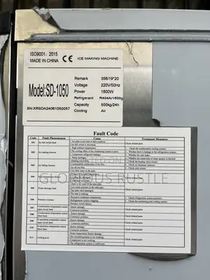Ice Maker 500kg/24hr