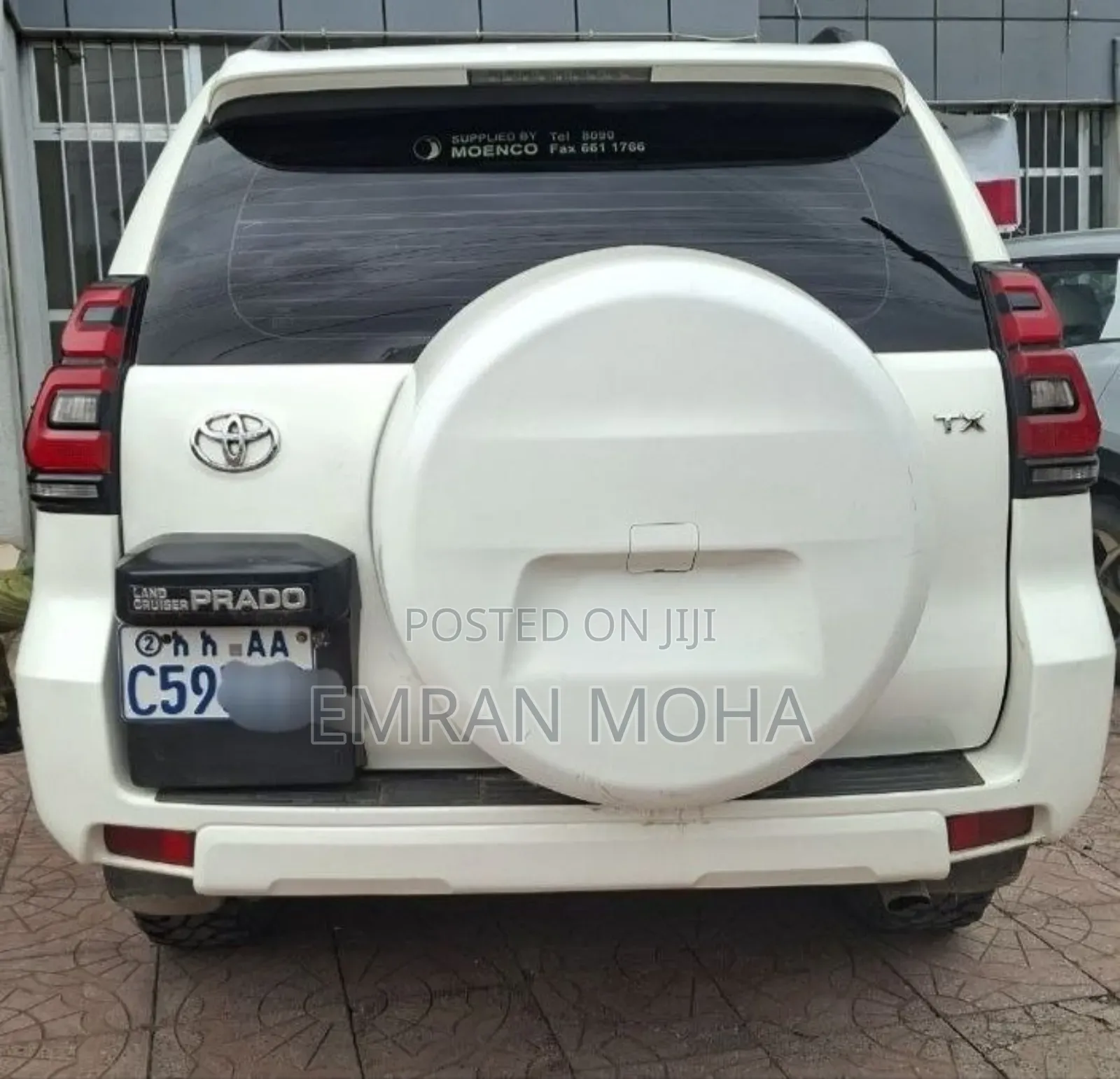 Toyota Land Cruiser Prado 2018 White