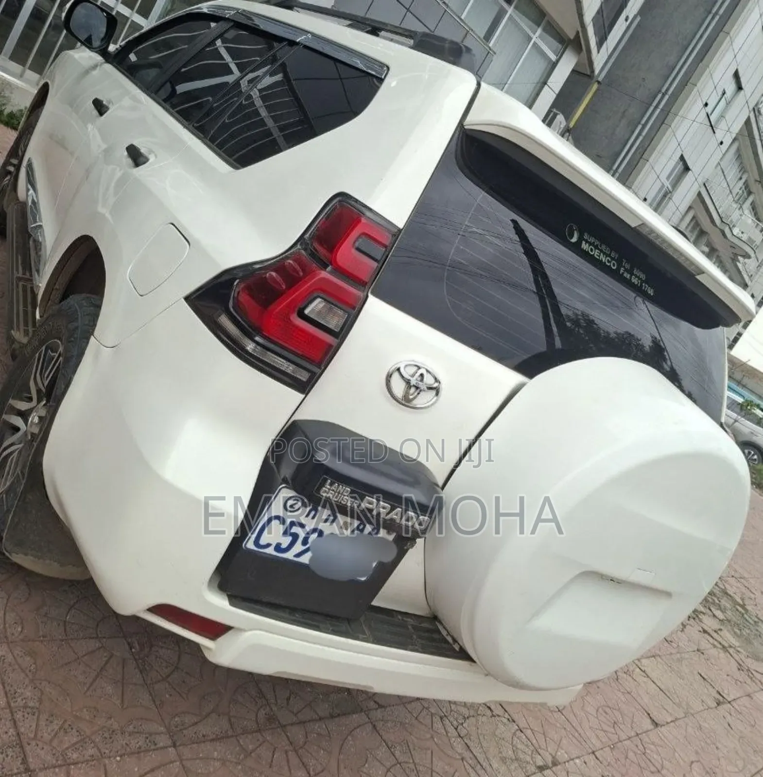 Toyota Land Cruiser Prado 2018 White