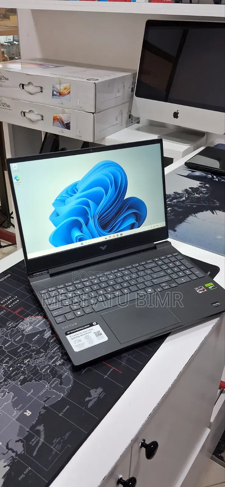 New Laptop HP Victus 16 16GB AMD Ryzen 7 SSD 512GB