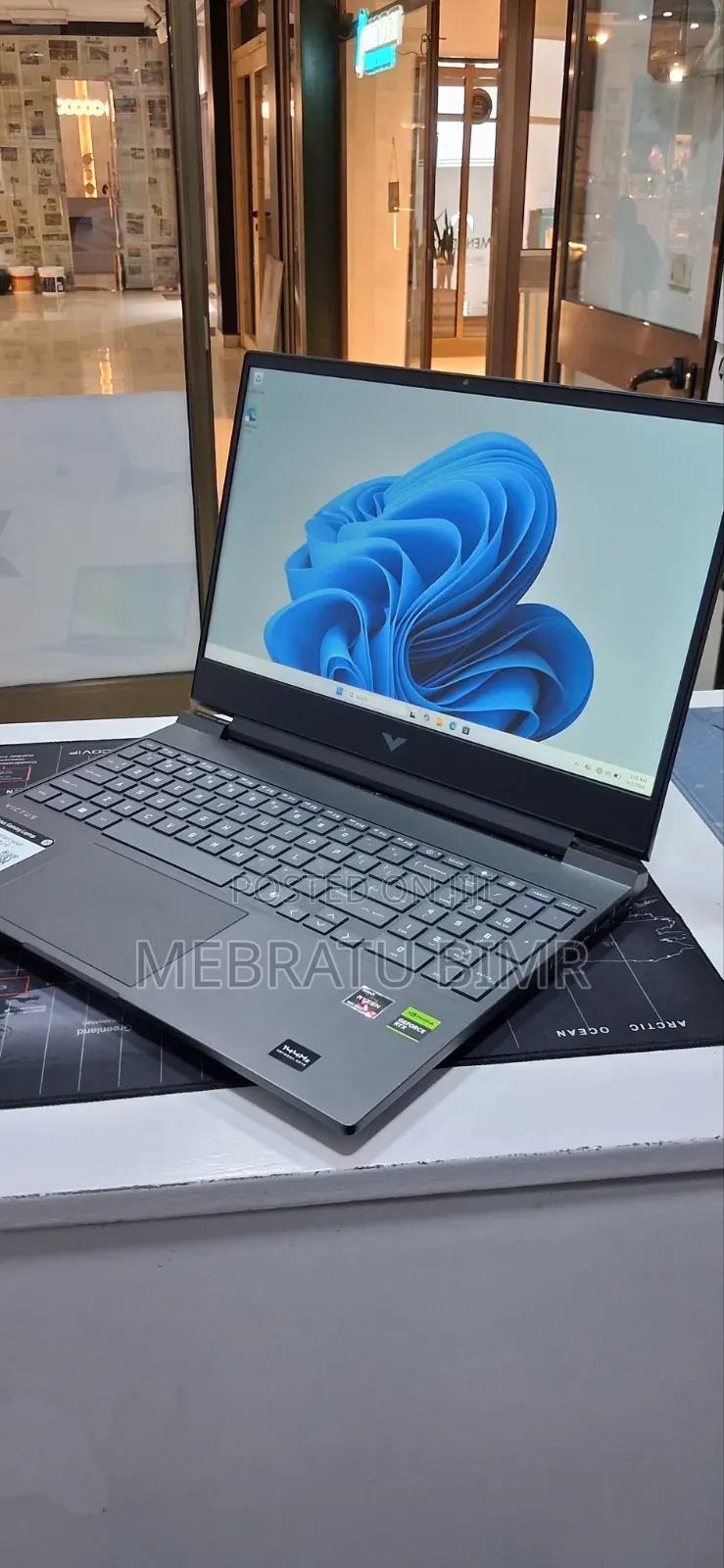 New Laptop HP Victus 16 16GB AMD Ryzen 7 SSD 512GB
