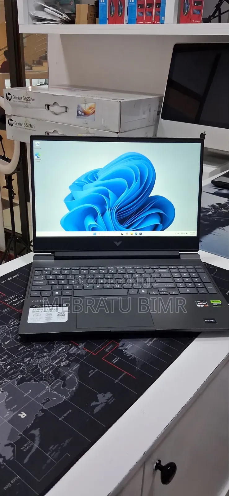 New Laptop HP Victus 16 16GB AMD Ryzen 7 SSD 512GB